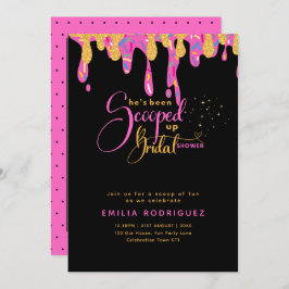 Ze Is Geschept Ijsje Bruiloft Feest Kaart