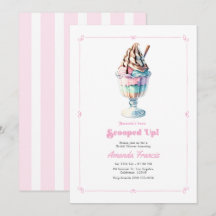 Ze is gescoord! Pastelkleurige Sundae Bruidsfeest