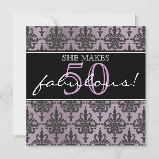 Ze is geweldig! Birthday Party Invitation Kaart (Voorkant)