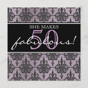 Ze is geweldig! Birthday Party Invitation Kaart