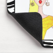 "Ze is gewoon ALLEMAAL praten en NO Tiara!" Muismat (Hoek)