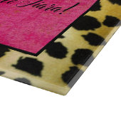 "Ze is gewoon ALLEMAAL praten en NO Tiara!" Snijplank (Hoek)