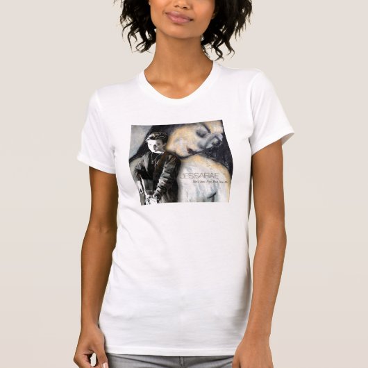 Ze is gewoon niet zo in me T-Shirt (Voorkant)