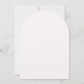 Ze is het binden van de knoop boog bruids douche u kaart (Achterkant)