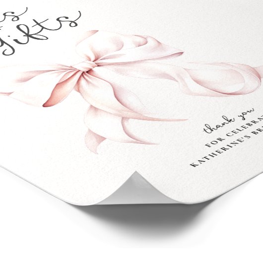 Ze is het binden van de knoop Kaarten & geschenken Poster (Hoek)