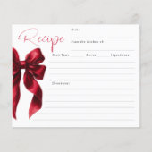 Ze is het binden van de knoop rode boog bruids rec (Voorkant)