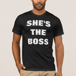 ZE IS HET BOSS T-SHIRT