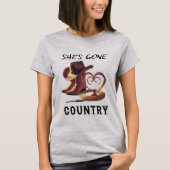 Ze is het land uit t-shirt (Voorkant)