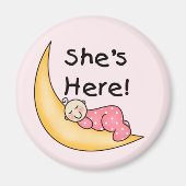 Ze is hier, meisje magneet (Voorkant)