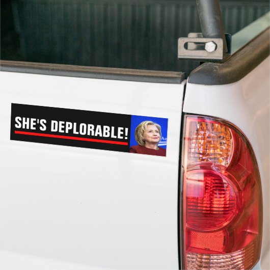 ZE IS IMPLEMENTAIR BUMPERSTICKER (Op Truck)