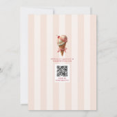 Ze is in het Vrijgezellenfeest opgeslokt. Kaart (Achterkant)