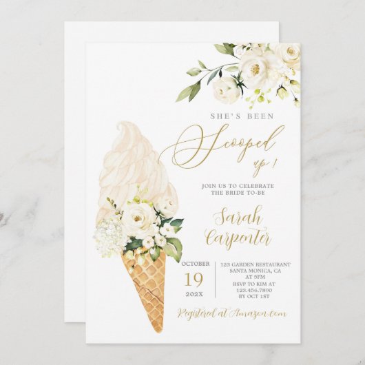 Ze is in het Vrijgezellenfeest opgeslokt. Kaart (Voorkant / Achterkant)