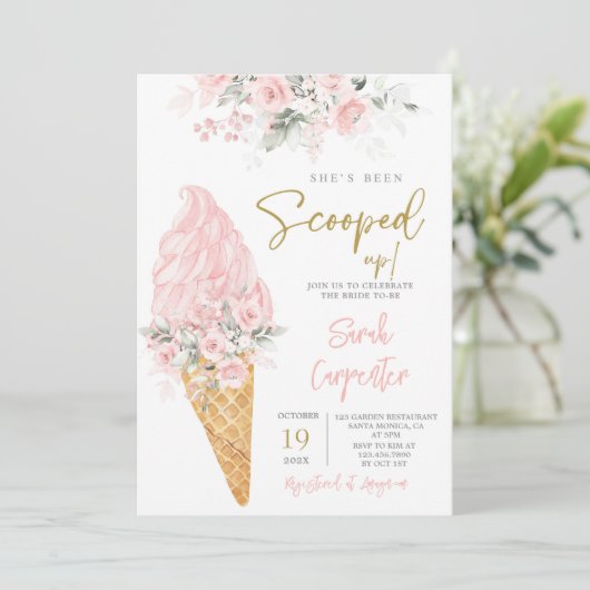 Ze is in het Vrijgezellenfeest opgeslokt. Kaart (Staand voorkant)