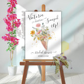 Ze is in het Vrijgezellenfeest van Bouquet opgevoe Poster