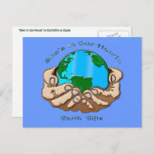 ZE IS IN ONZE HANDEN COLLECTIE BRIEFKAART (Voorkant / Achterkant)