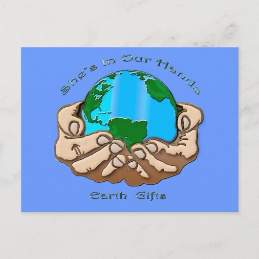 ZE IS IN ONZE HANDEN COLLECTIE BRIEFKAART (Voorkant)