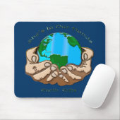 ZE IS IN ONZE HANDEN Eco Environmental Muismat (Met muis)