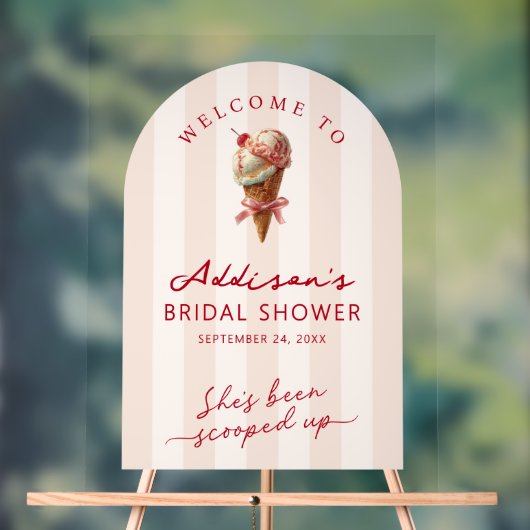 Ze is ingepakt Bruids douche Welkom Acryl Bord (Neutraal)