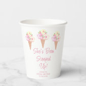 Ze Is Ingepakt Bruidsfeest Papieren Bekers (Achterkant)