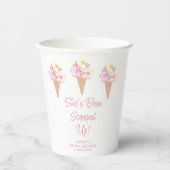 Ze Is Ingepakt Bruidsfeest Papieren Bekers (Voorkant)