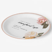 Ze Is Ingepakt Bruidsfeest Papieren Bordje (Gekanteld)