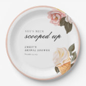Ze Is Ingepakt Bruidsfeest Papieren Bordje (Voorkant)