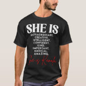 Ze is Kamala 2024, Kamala Harris, Dames alsjeblief T-shirt (Voorkant)