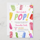 Ze is klaar om Baby shower te Poppen Kaart (Voorkant)