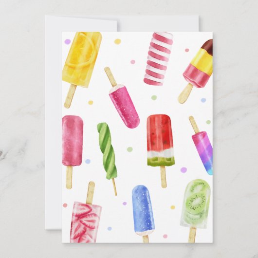 Ze is klaar om Baby shower te Poppen Kaart (Achterkant)