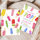 Ze is klaar om Baby shower te Poppen Kaart