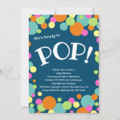 Ze is klaar om Baby shower te Poppen Kaart (Voorkant)