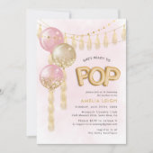 Ze is klaar om Confetti Tassel Balloons te Poppen Kaart (Voorkant)