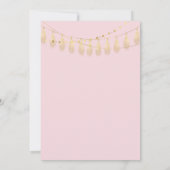 Ze is klaar om Confetti Tassel Balloons te Poppen Kaart (Achterkant)