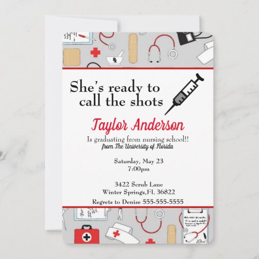 Ze is klaar om de touwtjes in handen te nemen Verp Kaart (Voorkant)