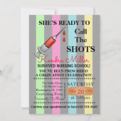 Ze is klaar om het Afstuderen van de showts te roe Kaart (Voorkant)