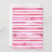 Ze is klaar om Pop Popsicle Baby shower Kaart (Achterkant)