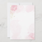 Ze is klaar om Popsicle Baby shower te Poppen Kaart (Achterkant)