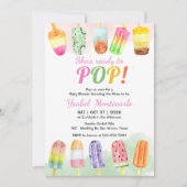 Ze is klaar om Popsicle te Poppen Kaart (Voorkant)