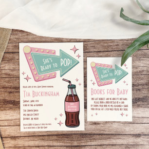 Ze is klaar om te baren! Diner, Boeken voor de bab Informatiekaartje