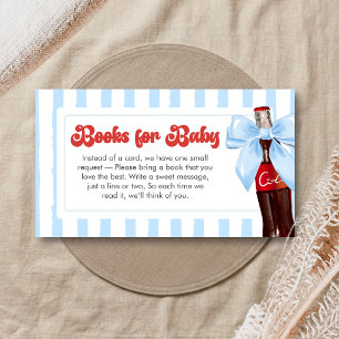 Ze is klaar om te bevallen Baby Shower Boeken voor Informatiekaartje