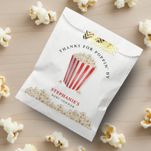 Ze is klaar om te bevallen Baby Shower Popcorn Bed Bedankzakje