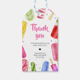 Ze is klaar om te Poppen Baby shower Favor Tags Cadeaulabel
