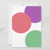 Ze is klaar om te Poppen Kaart (Achterkant)