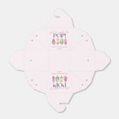 Ze is klaar om te Poppen! Popsicle Baby shower Bedankdoosjes (Uitgevouwen)