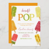 Ze is klaar voor de Pop van Baby shower Kaart (Voorkant / Achterkant)