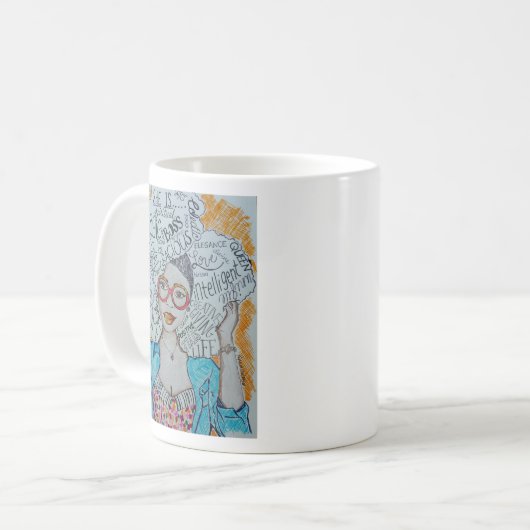 Ze is... KoffieMok (Voorkant links)