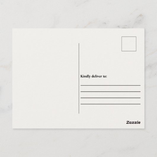 Ze is kostbaarder dan Glossy Rubies-Poster Briefkaart (Achterkant)