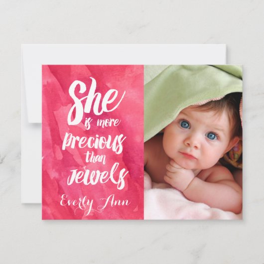 Ze is kostbaarder dan Jewels Baby Girl (Voorkant)