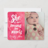 Ze is kostbaarder dan Jewels Baby Girl CD (Voorkant)