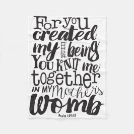 Ze is kostbaarder dan Jewels Proverbs White Fleece Deken